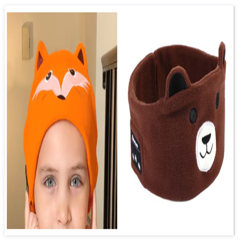 Bluetooth Headset Animal Headband Sleep Mask
