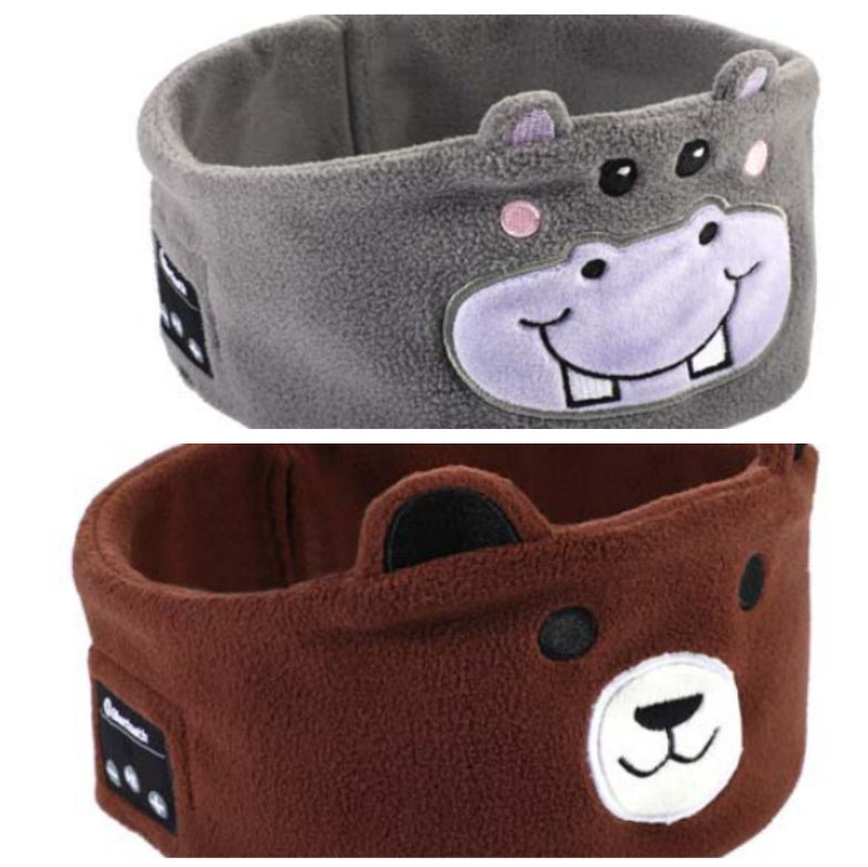 Bluetooth Headset Animal Headband Sleep Mask